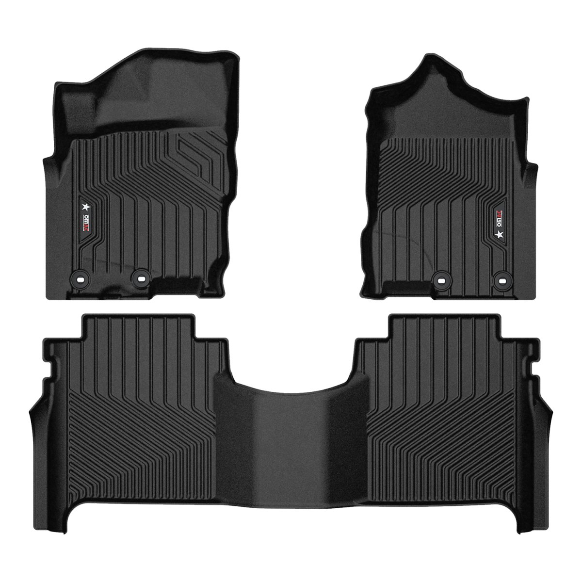 Nissan Titan Floor Mats - Front + Rear - Omac - Texan - 2016